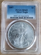 2007 $1 Silver Eagle MS69