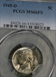 1945-D 5C MS66FS