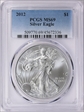 2012 $1 Silver Eagle MS69