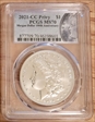 2021-CC Privy $1 Morgan Dollar 100th Anniversary MS70
