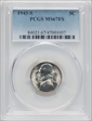 1943-S 5C MS67FS