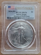2024-(W) $1 Silver Eagle Struck at West Point First Strike MS70