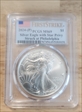 2024-(P) $1 Silver Eagle with Star Privy Struck at Philadelphia First Strike MS69