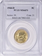 1944-D 5C MS66FS