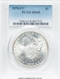 1878-CC $1 MS65