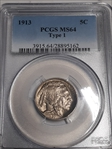 1913 5C Type 1 MS64