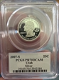 2007-S 25C Utah Silver PR70DCAM