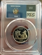 2004-S 25C Wisconsin Silver PR70DCAM