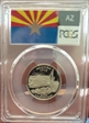 2008-S 25C Arizona PR70DCAM