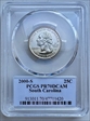 2000-S 25C South Carolina PR70DCAM