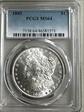 1885 $1 MS64