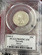 2006-S 25C Nevada Silver PR69DCAM