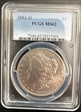 1883-O $1 MS62