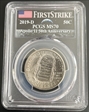2019-D 50C Apollo 11 50th Anniversary First Strike Earth Rising AMF MS70