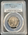 1967-Mo 50C MS66