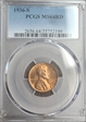 1936-S 1C MS64RD