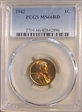 1942 1C MS66RD