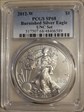 2012-W $1 Burnished Silver Eagle  UNC Set SP68