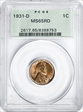 1931-D 1C MS65RD