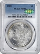1885 $1 MS66