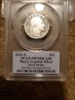 2022-S 25C Maya Angelou-Silver First Strike Cleveland Native American PR70DCAM
