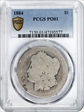 1884 $1 PO1
