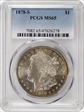 1878-S $1 MS65