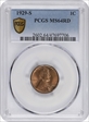 1929-S 1C MS64RD