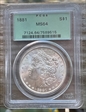1881 $1 MS64