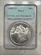 1884-O $1 MS62