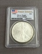 1995 $1 Silver Eagle First Strike MS68