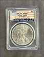 2017 $1 Silver Eagle First Strike MS69