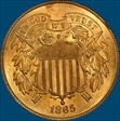 1865 2C MS66RD