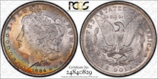 1884-O $1 MS62