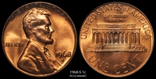 1968-S 1C MS66RD