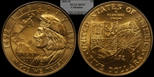 1992-W $5 Christopher Columbus MS70