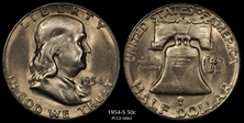 1954-S 50C MS65