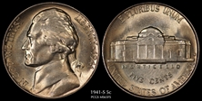 1941-S 5C MS65FS