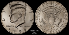 1998-S 50C SMS SP69