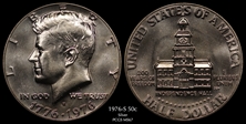 1976-S 50C Silver MS67