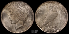 1922-S $1 MS63