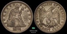 1875-S 20C VF35