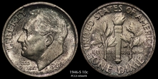1946-S 10C MS66FB
