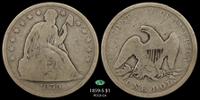 1859-S $1 G4