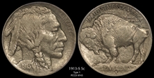 1913-S 5C Type 1 XF45