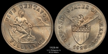 1928-M 5C Allen-4.15 MS65+