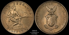 1944-S 5C MS65
