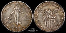 1912-S Peso KM-172  Ag XF45