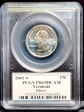 2001-S 25C Vermont Silver PR69DCAM