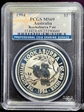 1994 $1 Kookaburra Ag MS69